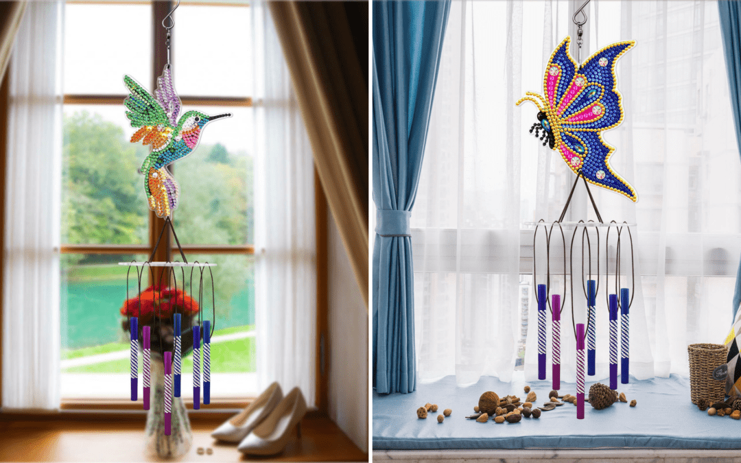 Maak je eigen Diamond Painting raamhanger