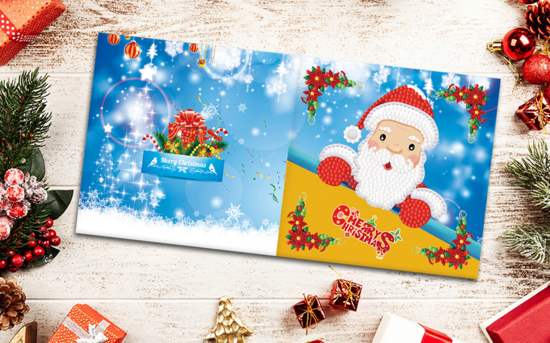 Diamond Painting kerstkaarten maken doe je zo!
