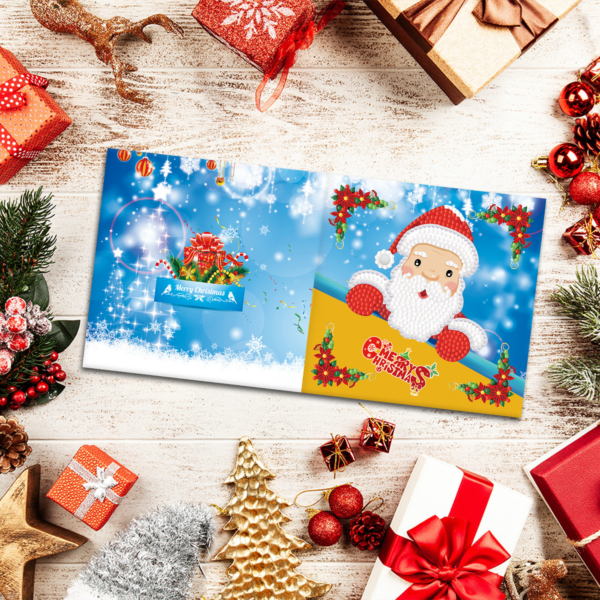 Adorzy Diamond Painting Kerstkaarten - Set 2