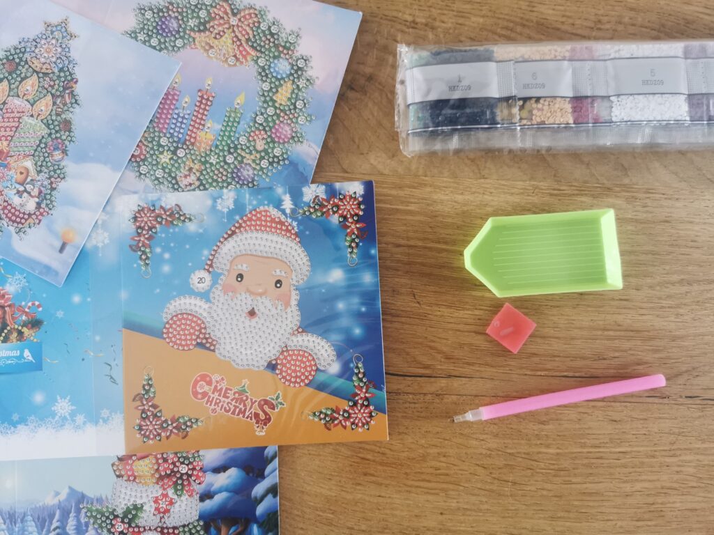 Diamond Painting kerstkaarten maken
