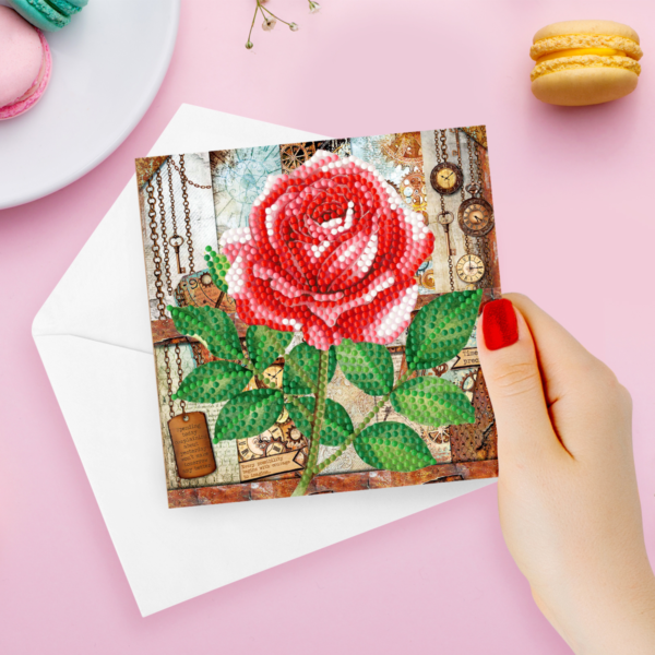 Diamond Painting Kaarten Bloemen