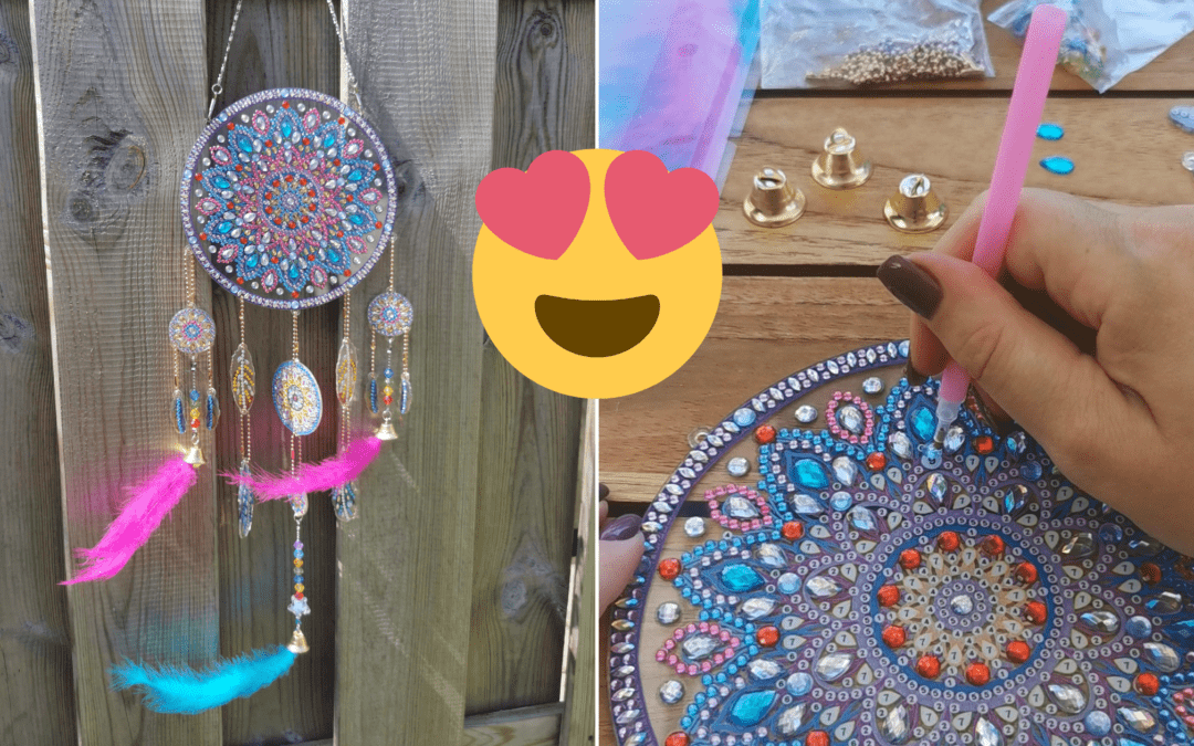 Zo maak je je eigen Diamond Painting Dromenvanger!