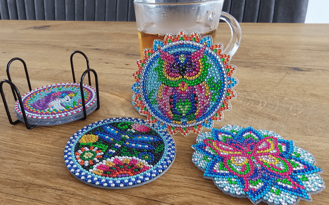 Diamond Painting onderzetters maken doe je zo!