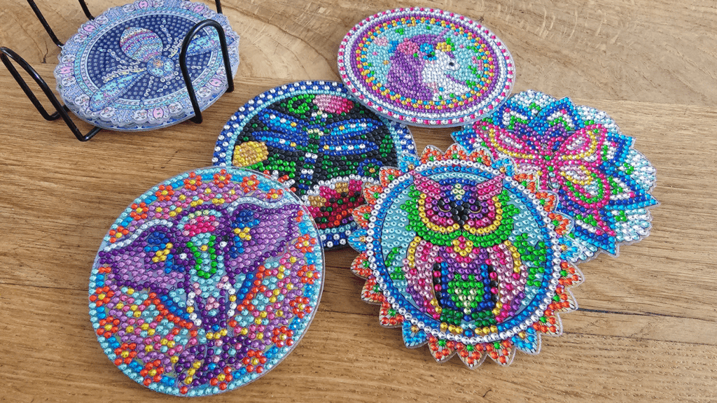 Diamond Painting onderzetters maken