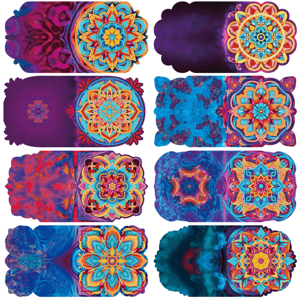 Adorzy Diamond Painting Kaarten Mandala