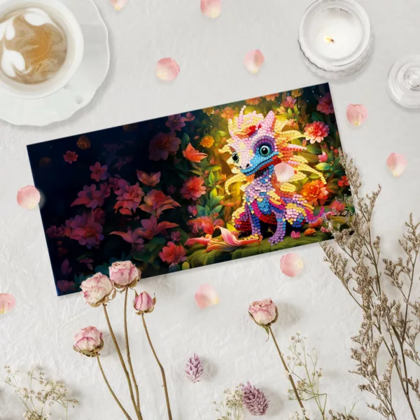 Diamond Painting kaarten – Draken