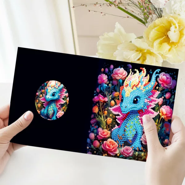 Diamond Painting kaarten – Draken