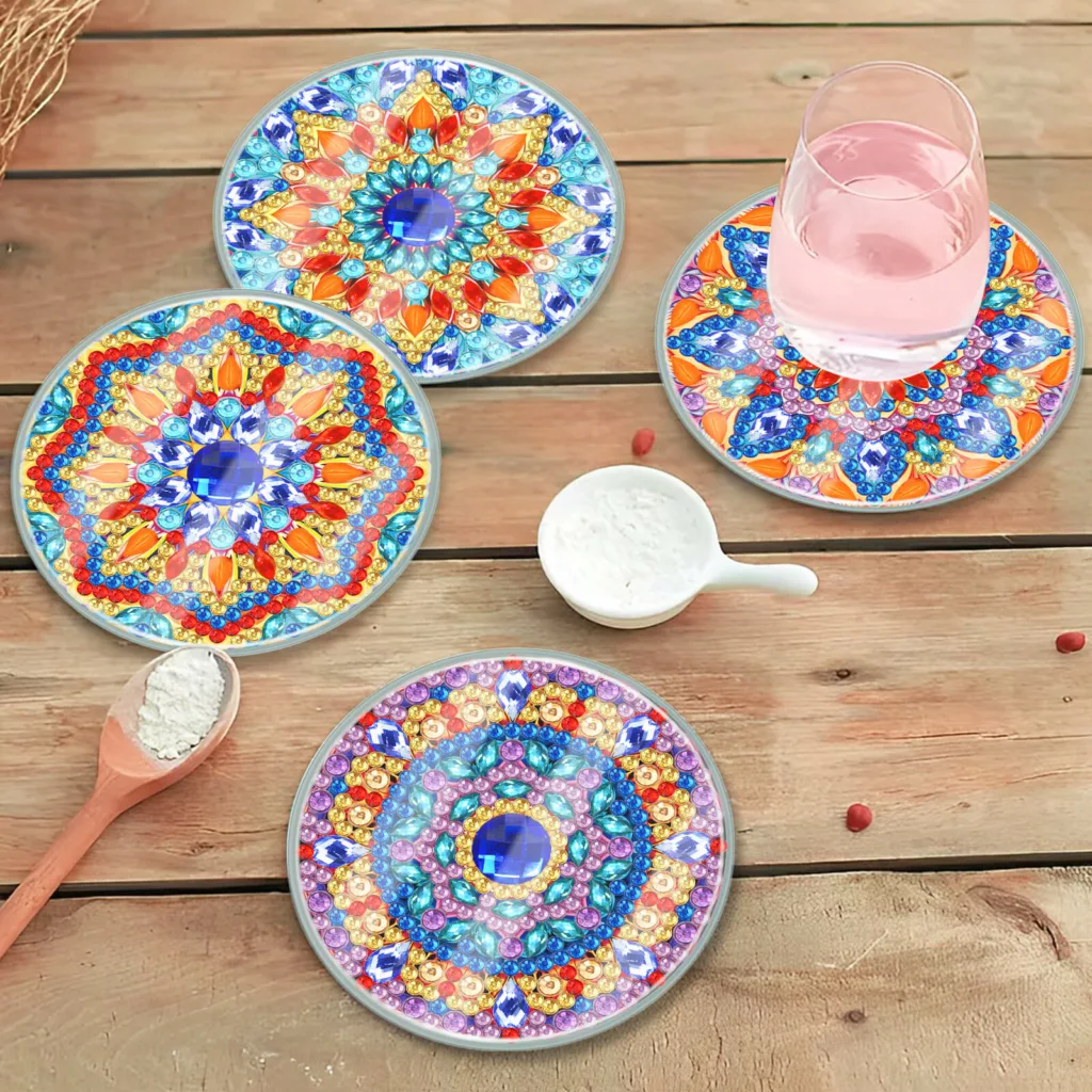 Adorzy Diamond Painting Onderzetters met bescherming