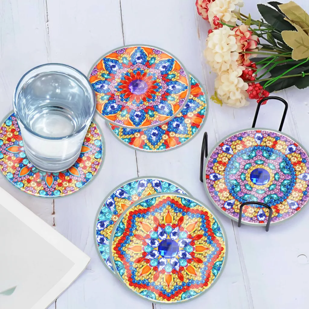 Adorzy Diamond Painting Onderzetters met bescherming