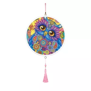 Diamond Painting in Rond Frame - Uil