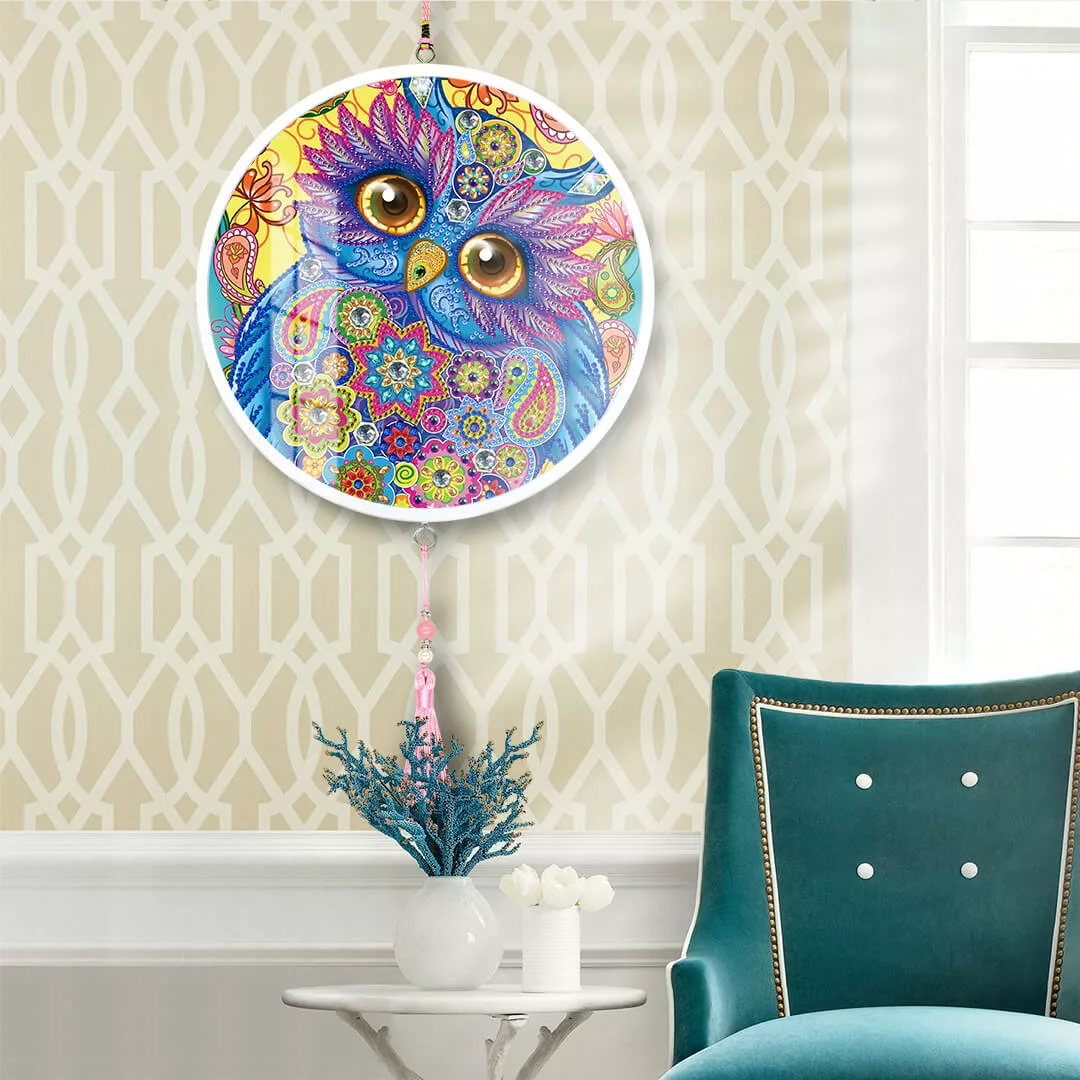 Diamond Painting in Rond Frame - Uil