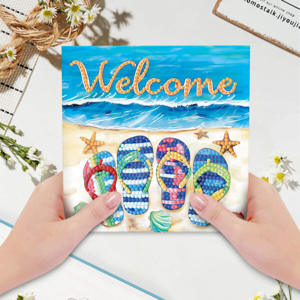 Diamond Painting Kaarten Vakantie en Onderwater