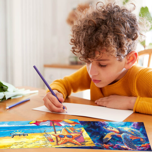 Diamond Painting Kaarten Vakantie en Onderwater