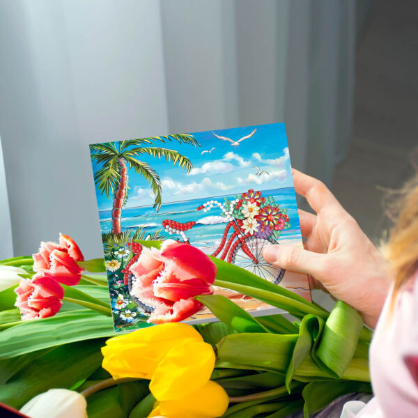 Diamond Painting Kaarten Vakantie en Onderwater