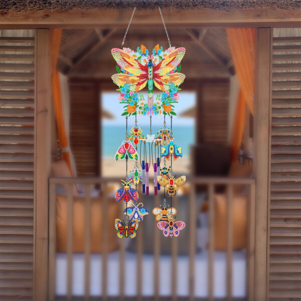 Diamond Painting Windgong 3D Libelle