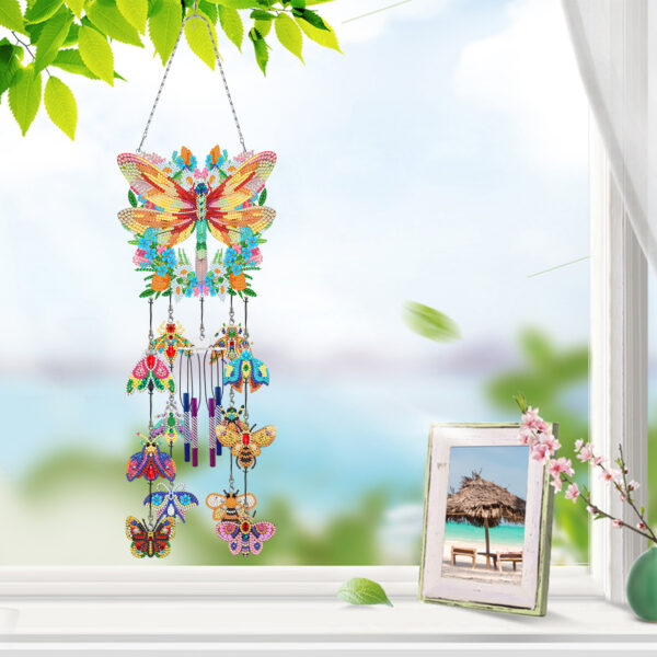 Diamond Painting Windgong 3D Libelle