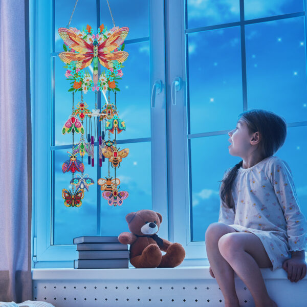Diamond Painting Windgong 3D Libelle