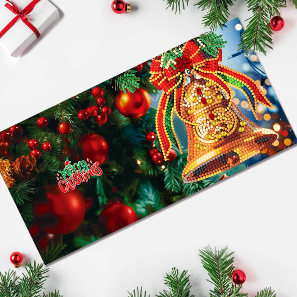 Diamond Painting Kerstkaarten - 12 kaarten - Complete set