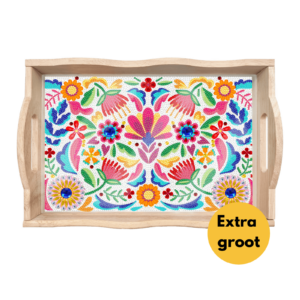 Diamond Painting Dienblad XL - Bloemen