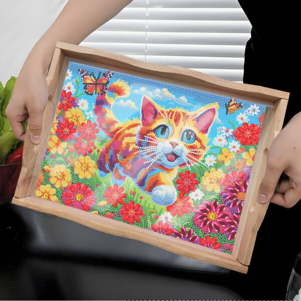 Diamond Painting Dienblad XL Kat