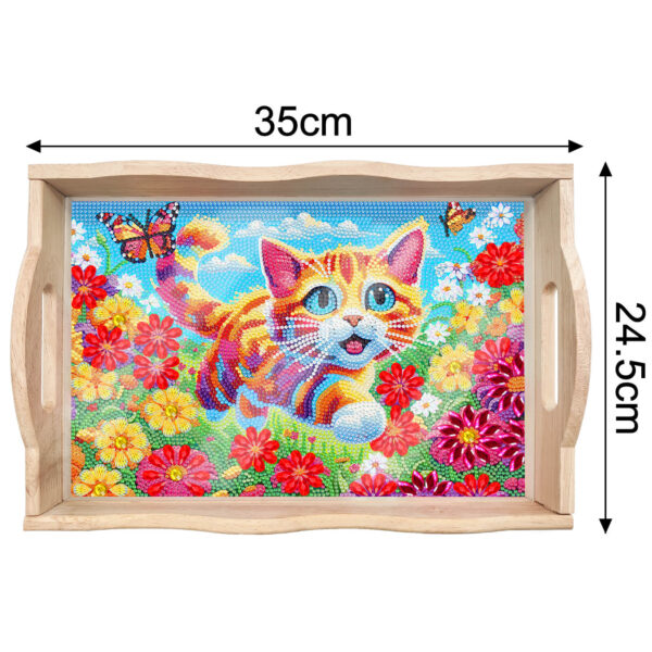 Diamond Painting Dienblad XL Kat