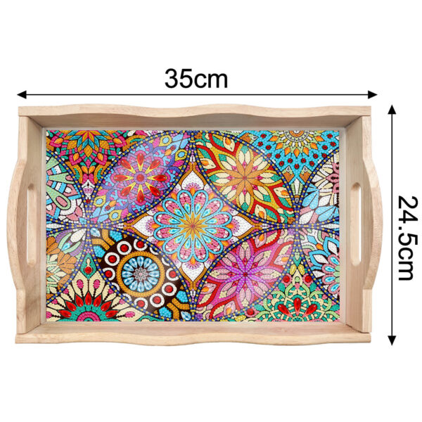 Diamond Painting Dienblad XL Mandala