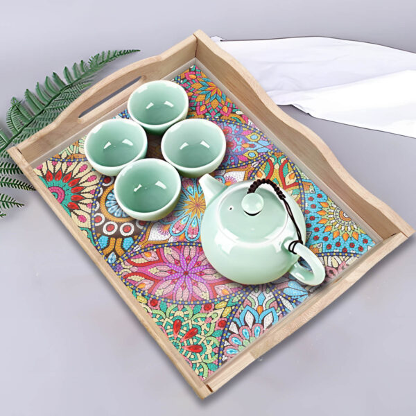 Diamond Painting Dienblad XL Mandala