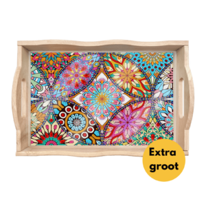 Diamond Painting Dienblad XL - Mandala's