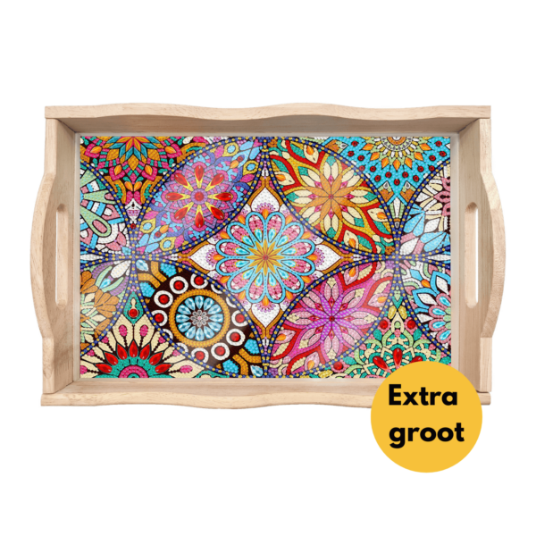 Diamond Painting Dienblad XL - Mandala's