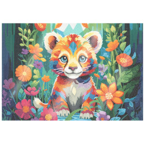 Diamond Painting Placemat - Tijger