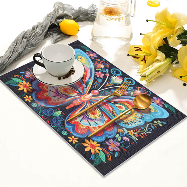 Diamond Painting Placemat - Vlinder