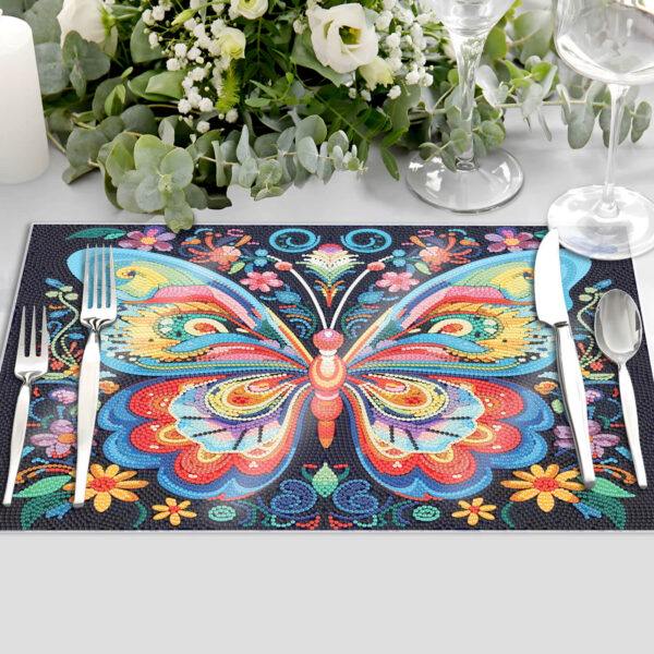 Diamond Painting Placemat - Vlinder