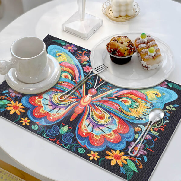 Diamond Painting Placemat - Vlinder