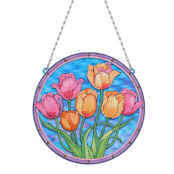 Diamond Painting Zonnevanger - Tulpen