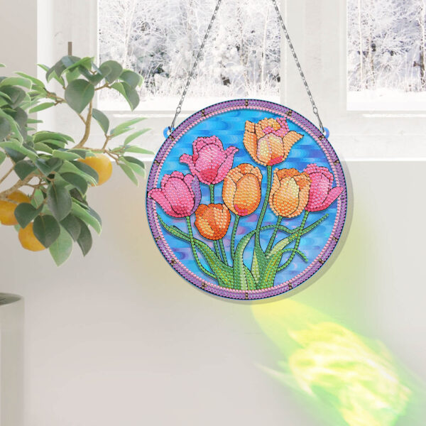 Diamond Painting Zonnevanger - Tulpen