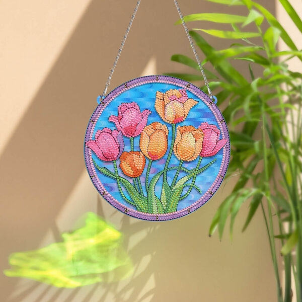 Diamond Painting Zonnevanger - Tulpen