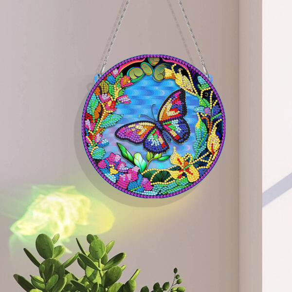 Diamond Painting Zonnevanger - Vlinder