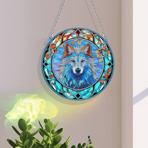 Diamond Painting Zonnevanger - Wolf