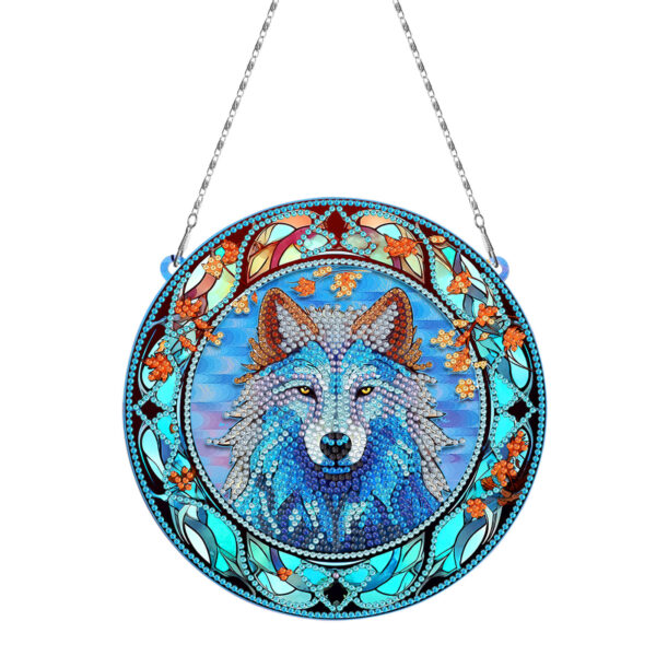 Diamond Painting Zonnevanger - Wolf