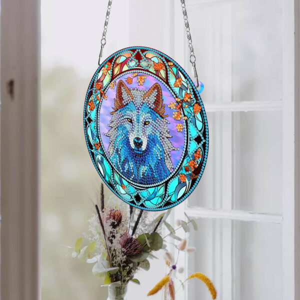 Diamond Painting Zonnevanger - Wolf