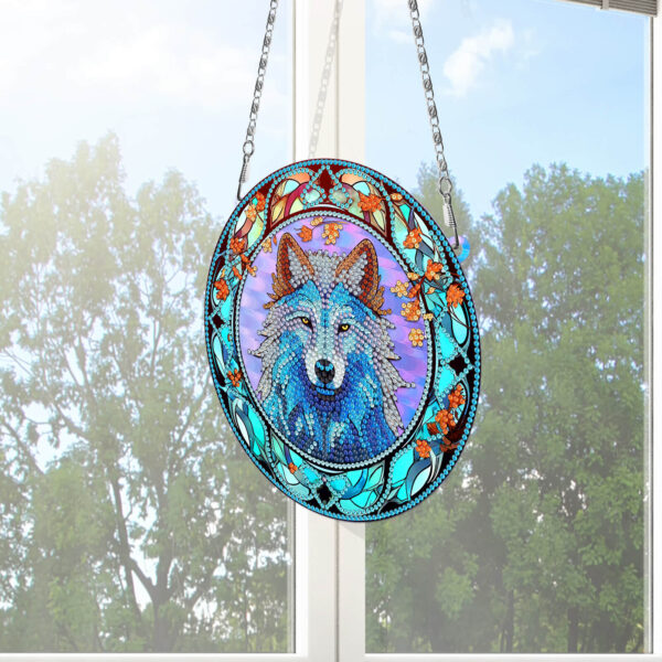 Diamond Painting Zonnevanger - Wolf