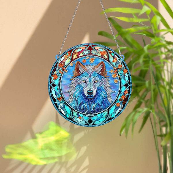 Diamond Painting Zonnevanger - Wolf