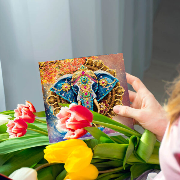 Diamond Painting Kaarten - 6 stuks