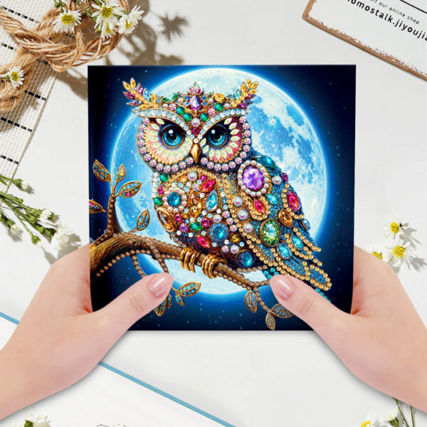 Diamond Painting Kaarten - 6 stuks