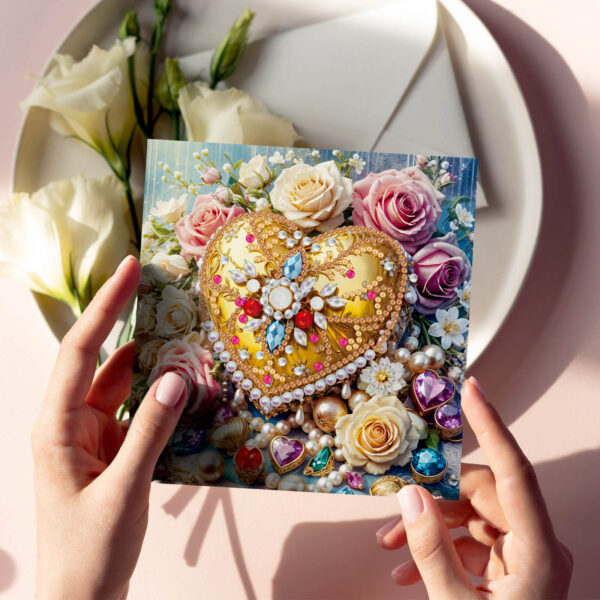 Diamond Painting Kaarten - 6 stuks