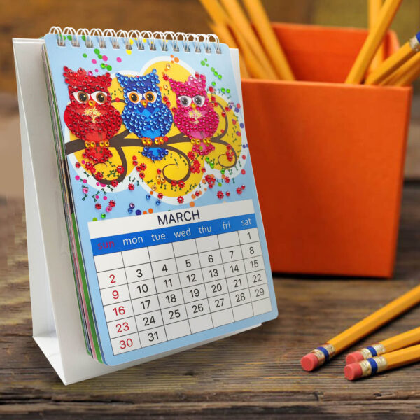 Diamond Painting Kalender 2025
