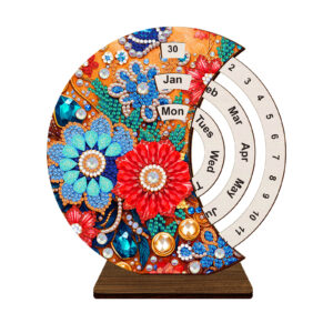 Diamond Painting Kalender - Bloemen