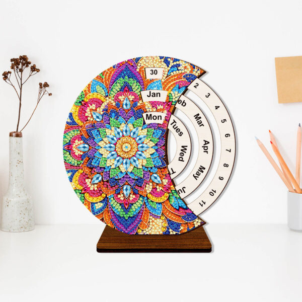 Diamond Painting Kalender - Mandala