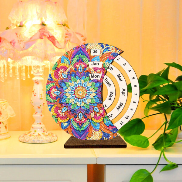 Diamond Painting Kalender - Mandala