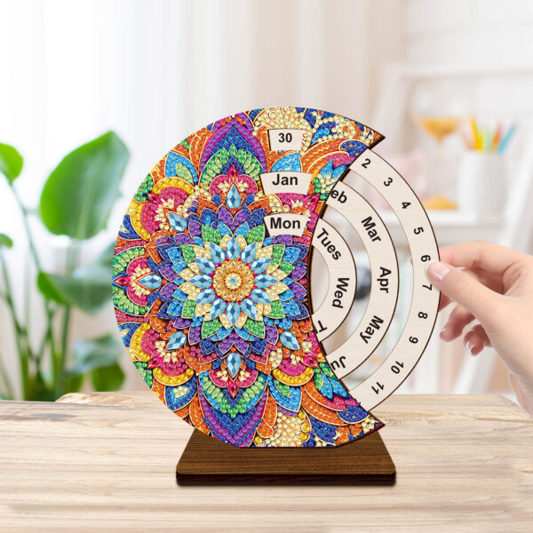 Diamond Painting Kalender - Mandala